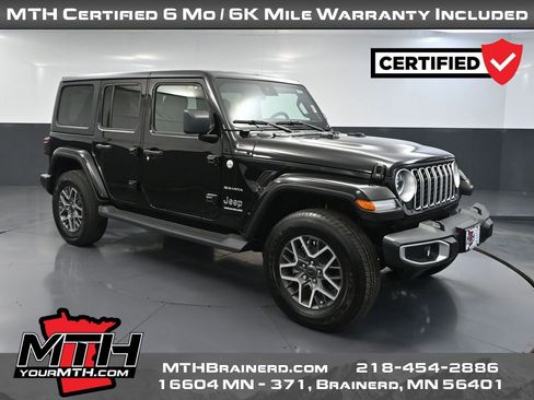 Used 2024 Jeep Wrangler Sahara AWD/4WD image 1