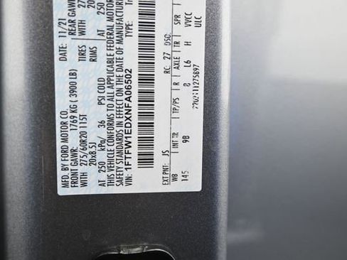 Used 2022 Ford F150 Platinum w/ Equipment Group 701A High AWD/4WD image 22