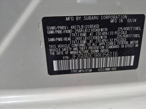 Used 2024 Subaru Crosstrek 2.0i Premium AWD/4WD image 29