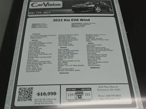 Used 2022 Kia EV6 Wind image 39