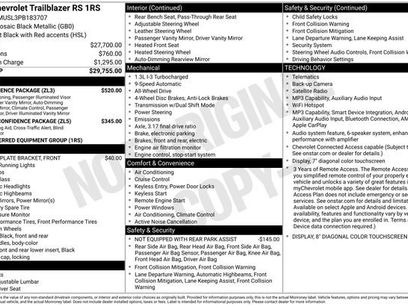 Used 2023 Chevrolet TrailBlazer RS w/ Convenience Package