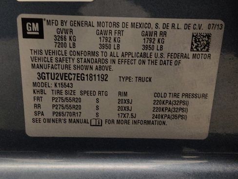 Used 2014 GMC Sierra 1500 SLT w/ SLT Crew Cab Value Package AWD/4WD image 33