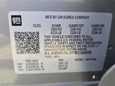 Used 2023 Buick Encore GX Select w/ Sport Touring Package FWD image 31