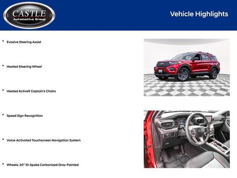 Used 2024 Ford Explorer XLT w/ Equipment Group 202A AWD/4WD image 7