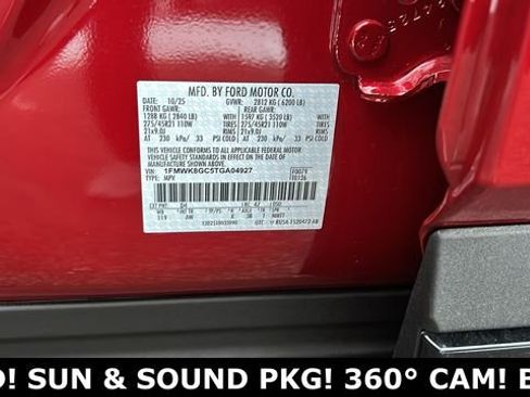 New 2026 Ford Explorer ST w/ Sun And Sound Package image 33