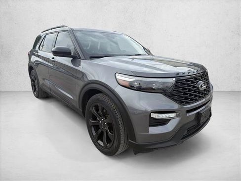 Used 2022 Ford Explorer ST-Line w/ Class IV Trailer Tow Package RWD image 7