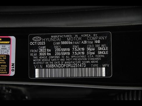 Certified 2024 Hyundai Ioniq 5 SEL AWD/4WD image 25