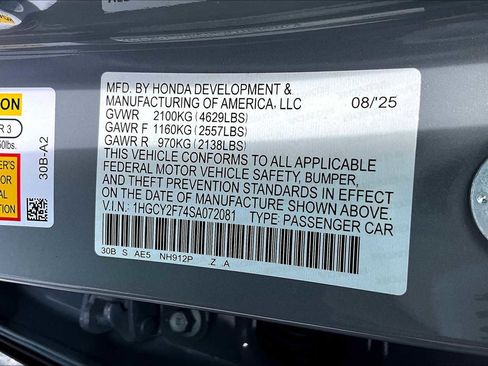 New 2025 Honda Accord Sport image 14