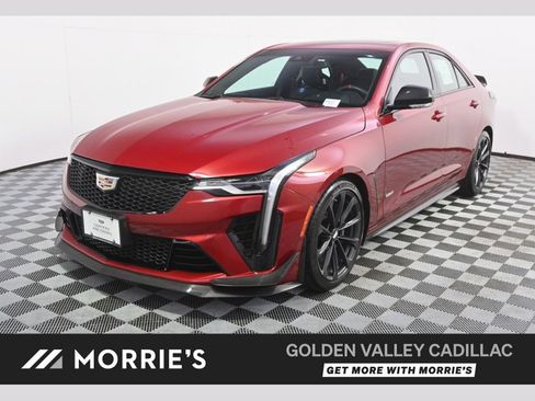 Used 2022 Cadillac CT4 V Blackwing w/ Carbon Fiber 1 Package RWD image 1