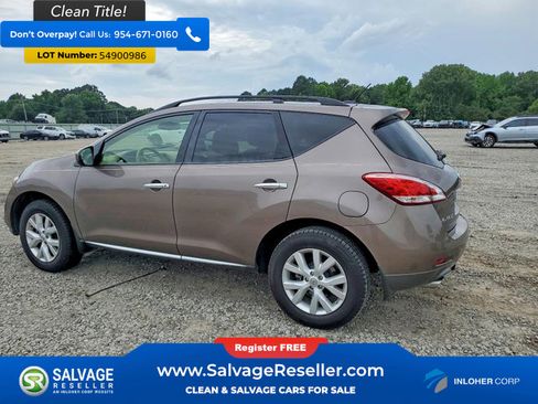 Used 2014 Nissan Murano SL w/ Navigation Package AWD/4WD image 3
