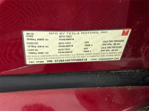 Used 2015 Tesla Model S 85D image 32