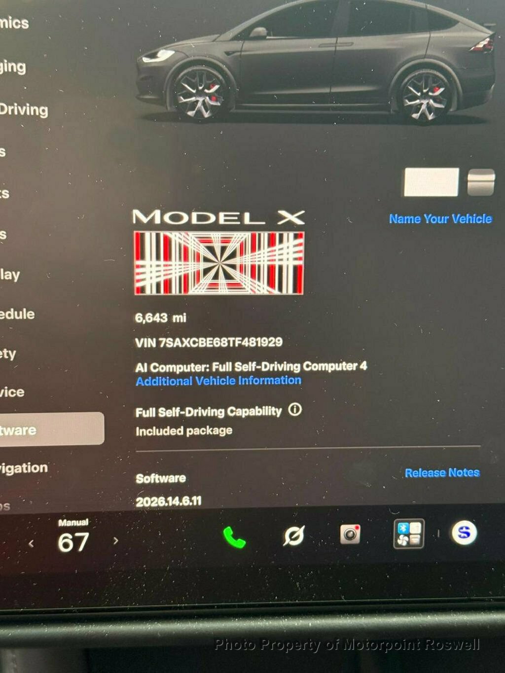 Used 2026 Tesla Model X Plaid AWD/4WD image 4