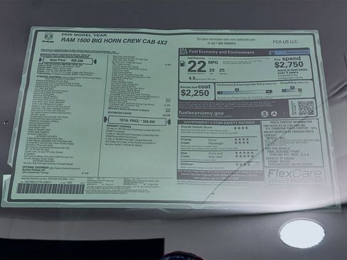 New 2026 RAM 1500 Big Horn RWD image 21