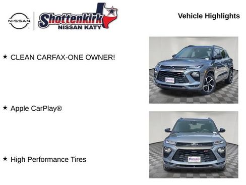 Used 2022 Chevrolet TrailBlazer RS w/ Technology Package FWD image 6