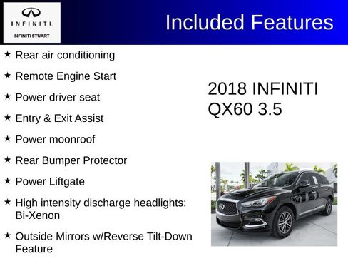 Certified 2018 INFINITI QX60 FWD w/ Premium Plus Package image 3