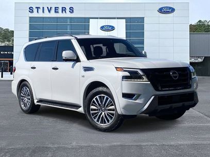 Used 2021 Nissan Armada SL w/ Captain's Chairs Package