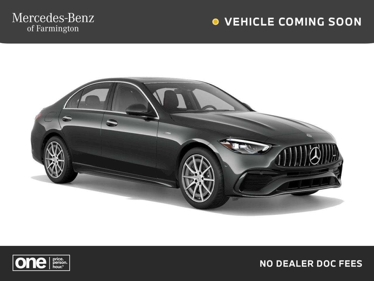 New 2026 Mercedes-Benz C 43 AMG 4MATIC Sedan image 1