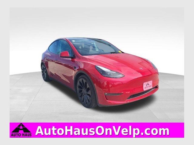 Used 2023 Tesla Model Y Long Range AWD/4WD image 1