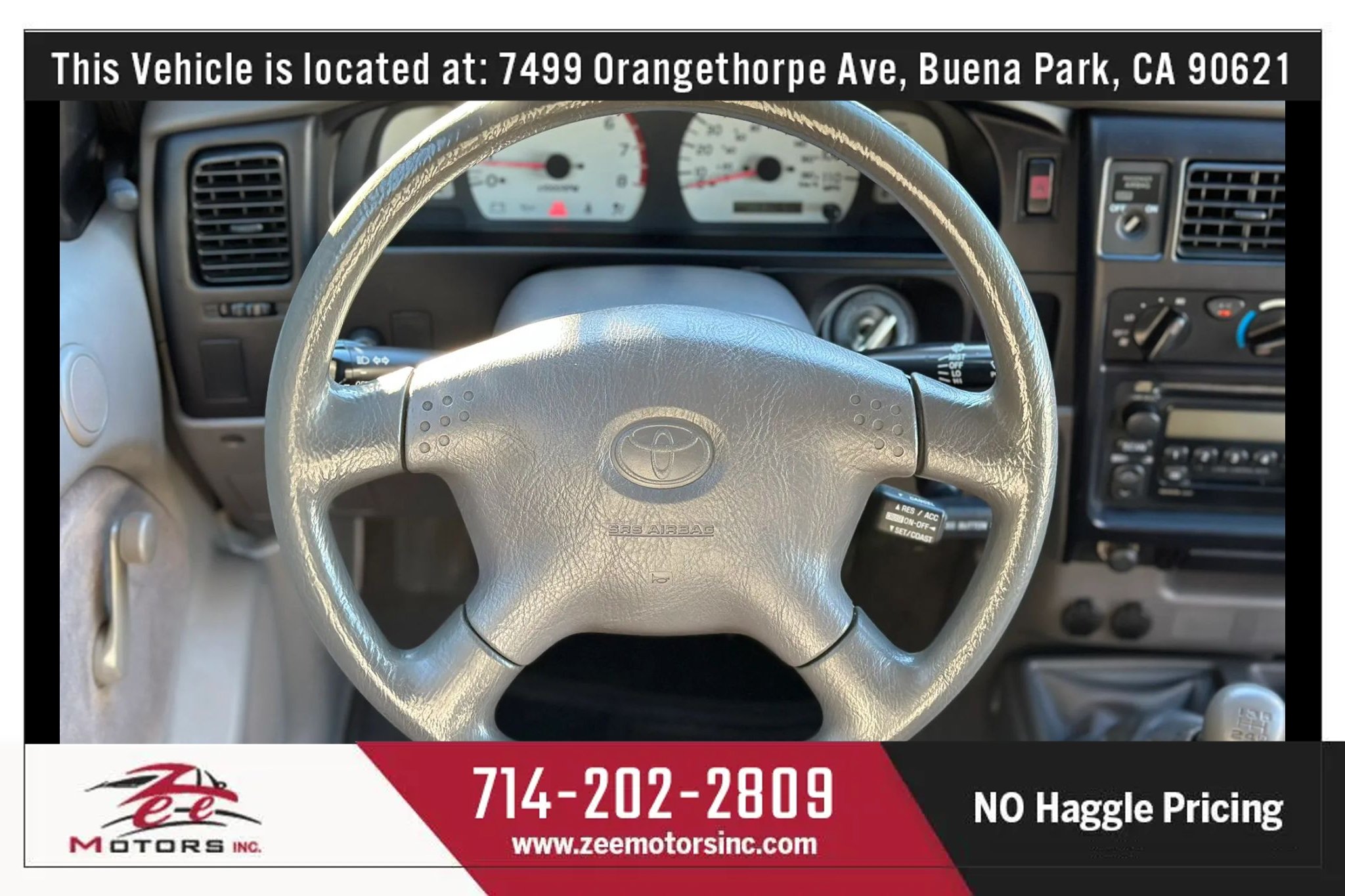 Used 2001 Toyota Tacoma 2WD Xtracab w/ SR5 Pkg w/ Chrome Pkg image 19