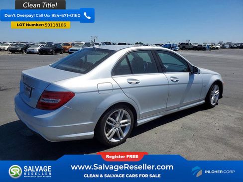 Used 2012 Mercedes-Benz C 250 Sedan image 4