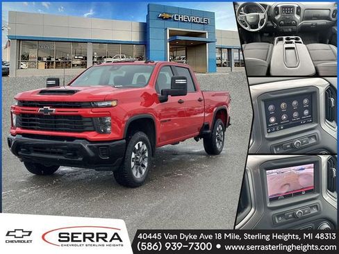 Certified 2024 Chevrolet Silverado 2500 Custom w/ Custom Value Package image 1