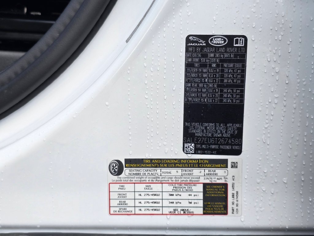 New 2026 Land Rover Defender 110 X-Dynamic SE AWD/4WD image 37