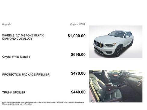 Used 2021 Volvo XC40 T4 Momentum w/ Protection Package Premier image 3