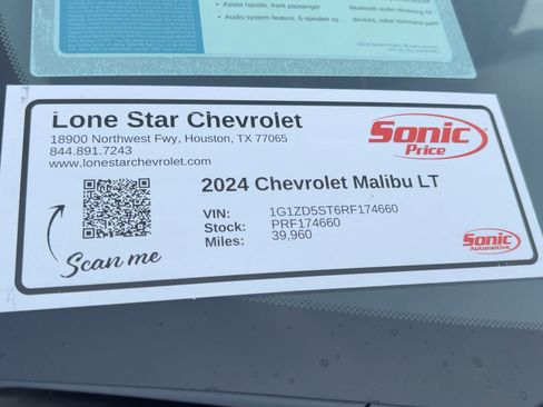 Certified 2024 Chevrolet Malibu LT image 32
