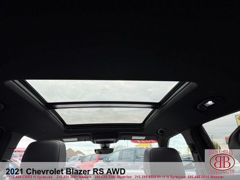 Used 2021 Chevrolet Blazer RS w/ Enhanced Convenience Package AWD/4WD image 14