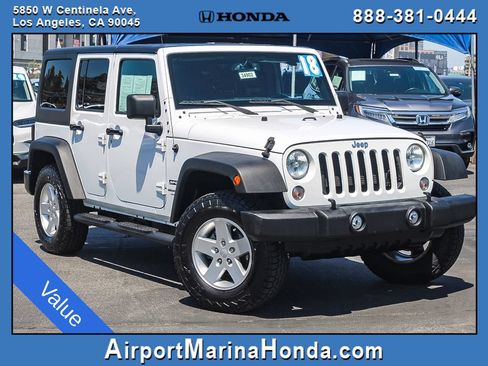 Used 2018 Jeep Wrangler Unlimited Sport S AWD/4WD image 1
