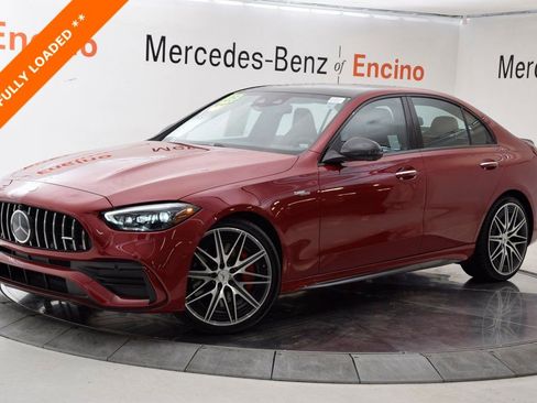 Used 2025 Mercedes-Benz C 43 AMG 4MATIC Sedan image 2