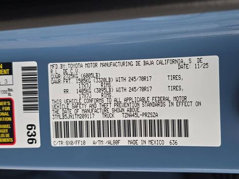 New 2026 Toyota Tacoma TRD Off-Road image 35