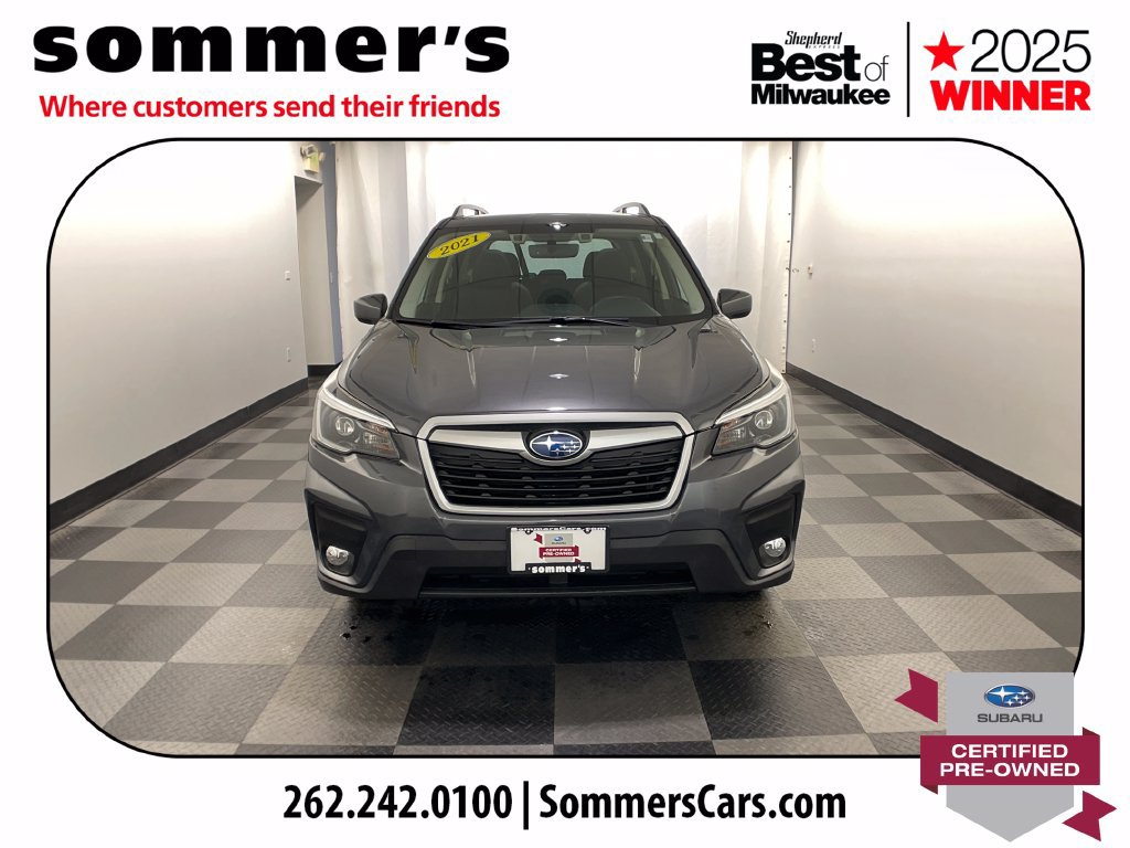 Certified 2021 Subaru Forester Premium w/ Popular Package #1 AWD/4WD image 2