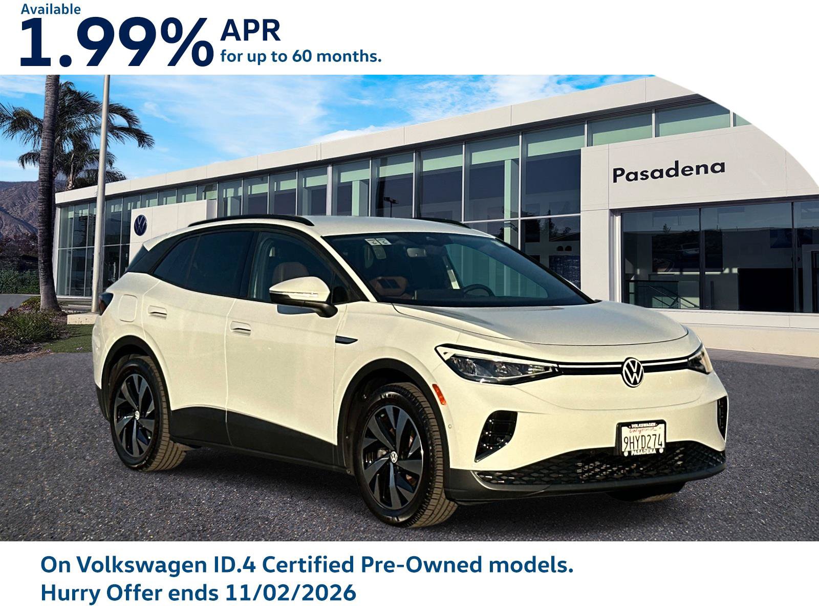 Certified 2023 Volkswagen ID.4 Pro RWD image 1