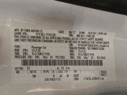 Used 2017 Ford Focus SEL FWD image 33
