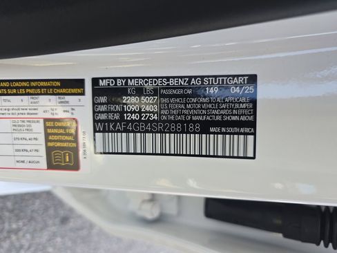 Certified 2025 Mercedes-Benz C 300 Sedan image 42