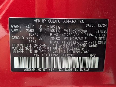 Used 2025 Subaru Crosstrek 2.5i Limited w/ Popular Package #3A image 28