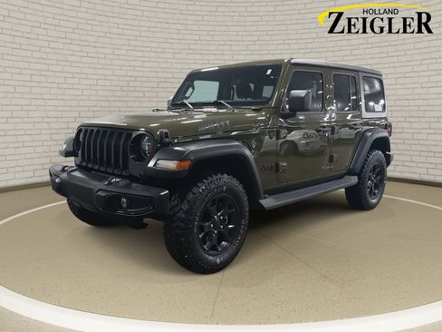 Used 2021 Jeep Wrangler Unlimited Sport image 1