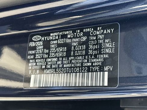 New 2026 Hyundai Palisade SEL FWD image 32