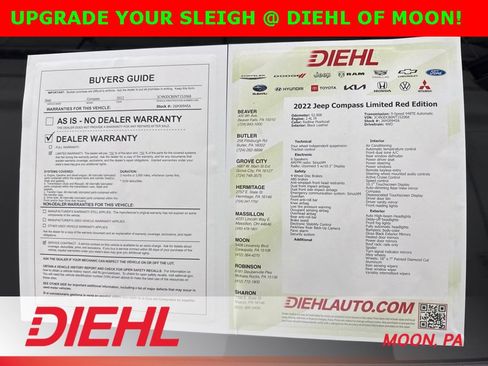 Certified 2022 Jeep Compass Limited image 18