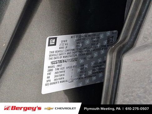 Certified 2018 Chevrolet Colorado W/T w/ WT Convenience Package image 28