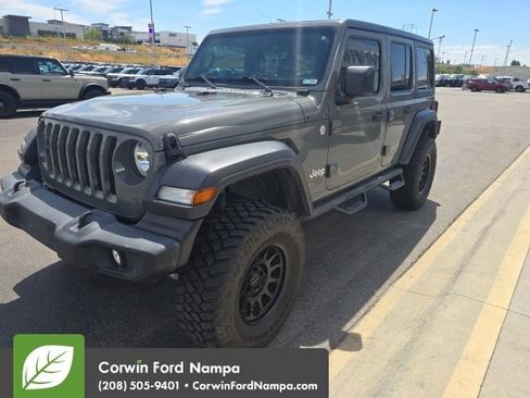 Used 2021 Jeep Wrangler Unlimited Sport AWD/4WD image 2