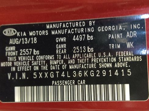 Used 2019 Kia Optima S image 33