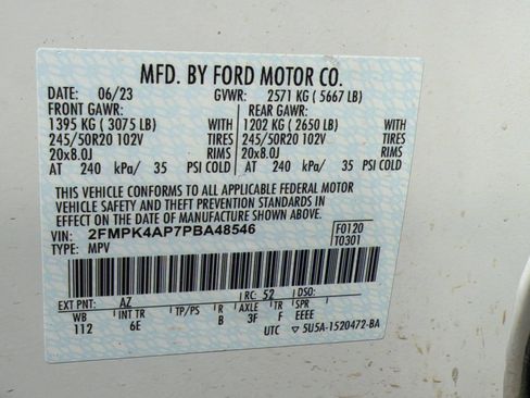 Certified 2023 Ford Edge ST AWD/4WD image 26