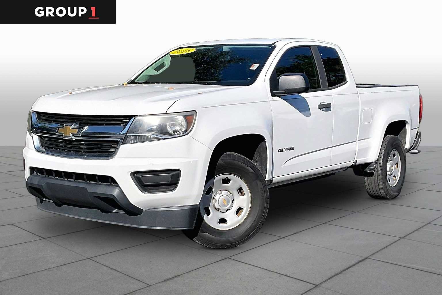 Used 2018 Chevrolet Colorado W/T w/ WT Convenience Package RWD image 1