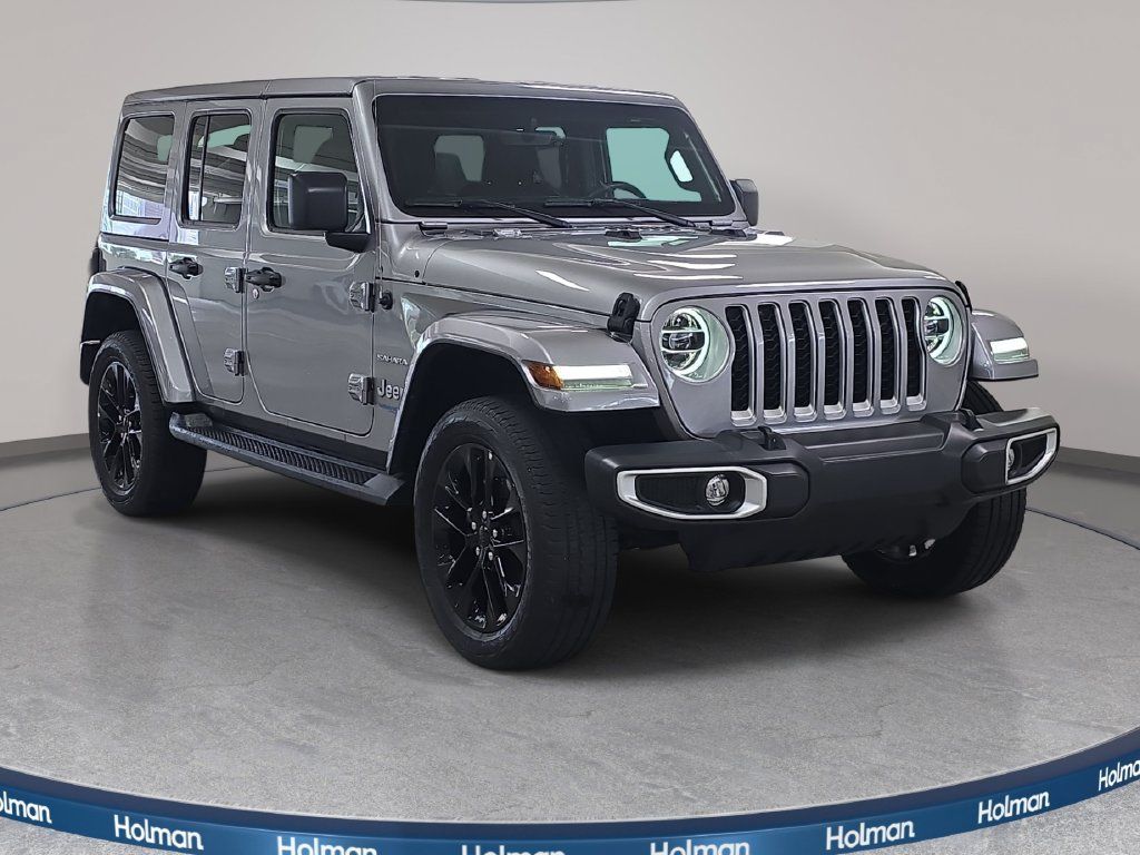 Used 2021 Jeep Wrangler Unlimited Sahara w/ Safety Group AWD/4WD image 4