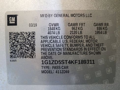 Used 2019 Chevrolet Malibu LT w/ Driver Confidence Package II FWD image 33