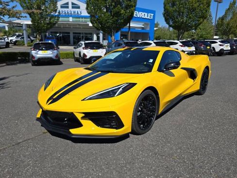 New 2025 Chevrolet Corvette Stingray Premium Cpe w/ Stealth Interior Trim Package image 2