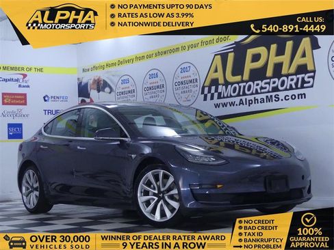 Used 2018 Tesla Model 3 Long Range AWD/4WD image 1