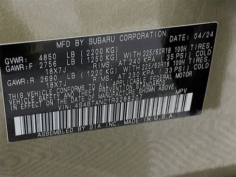 Used 2024 Subaru Outback Limited image 32